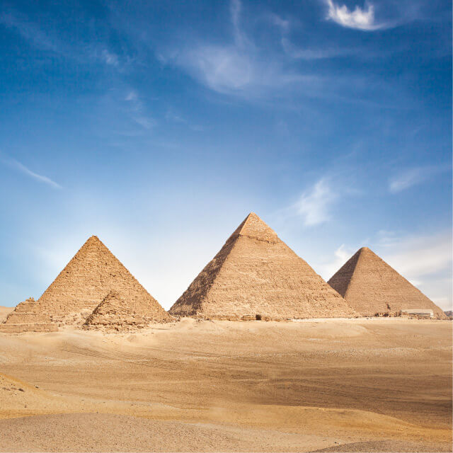古代遺跡ピラミッドに使用