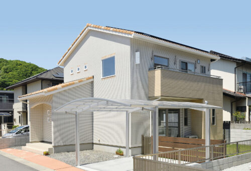 切妻屋根のおしゃれな外観実例|勾配・外壁などデザインのポイントを解説