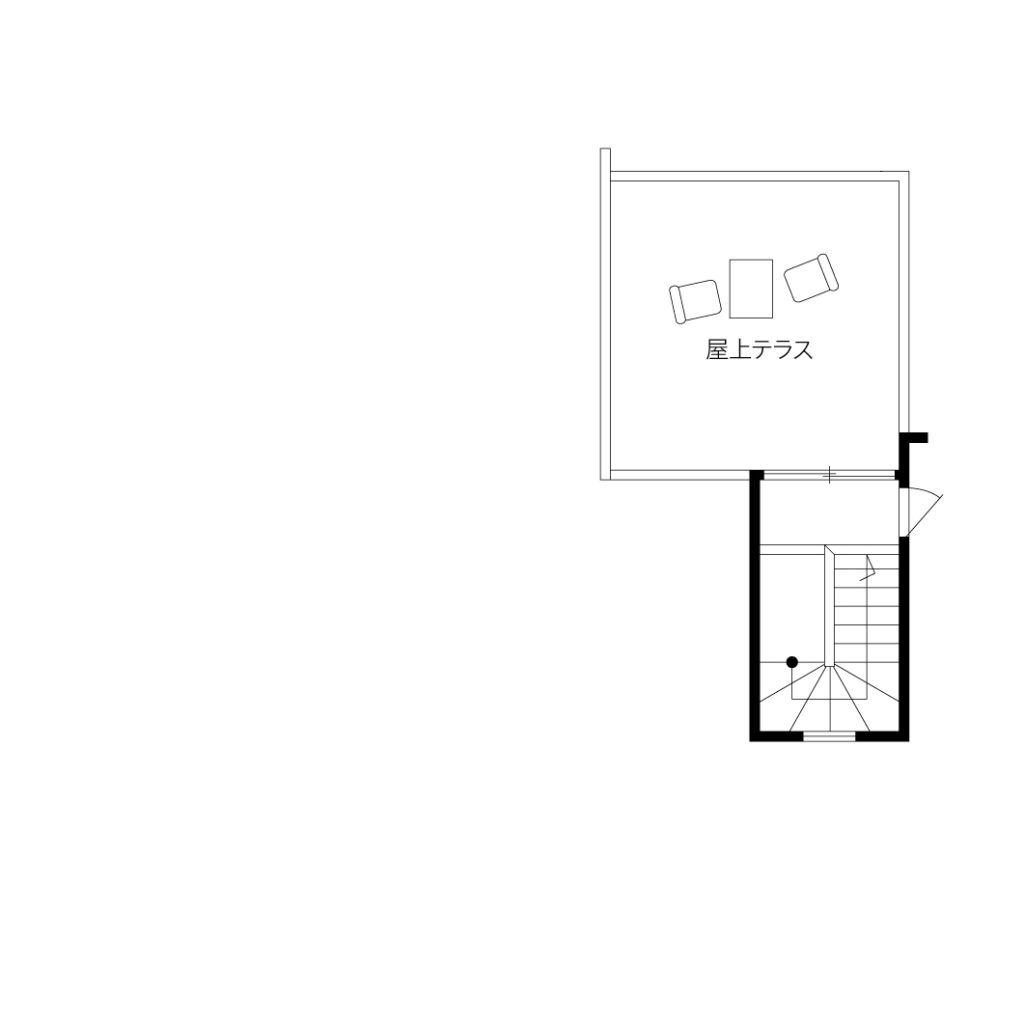 3000万円台の注文住宅の間取り図PH