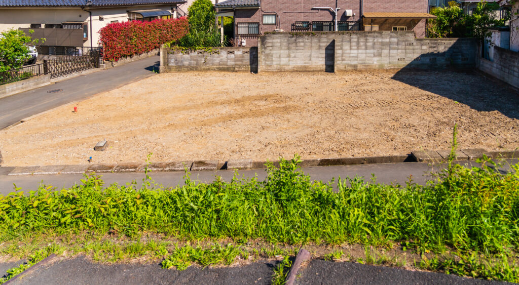 平屋を建てる広い土地