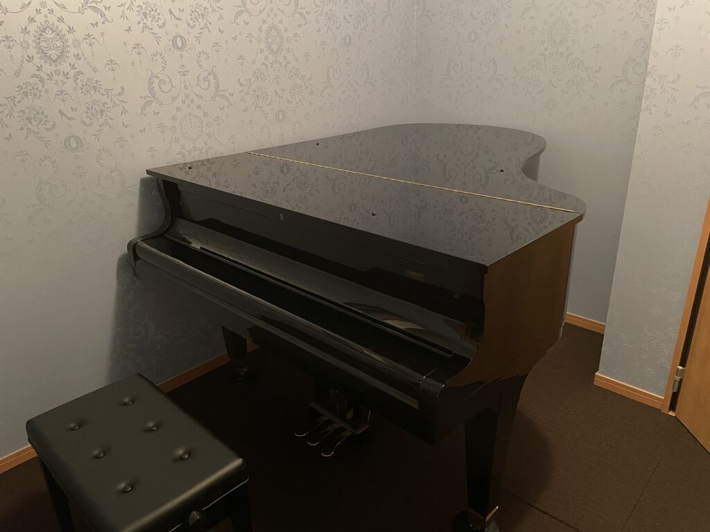注文住宅の防音室のピアノ