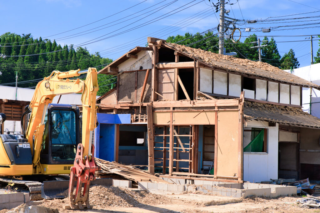 解体費用がかかる古家付き土地