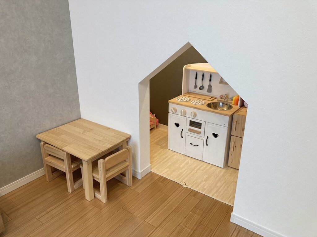 小さなヌックのキッズスペース