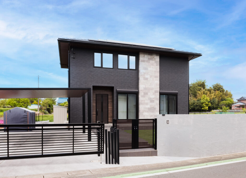 5LDKの注文住宅の外観