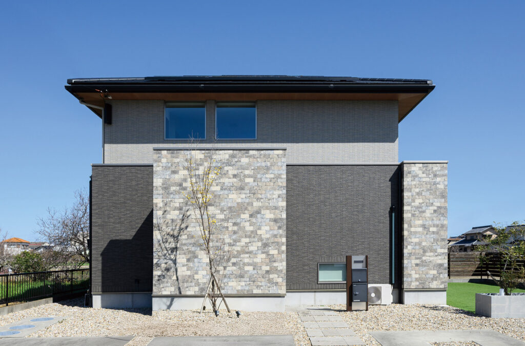 注文住宅の外観実例