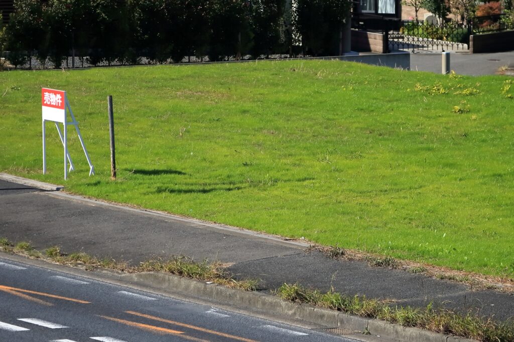 80坪の広い土地