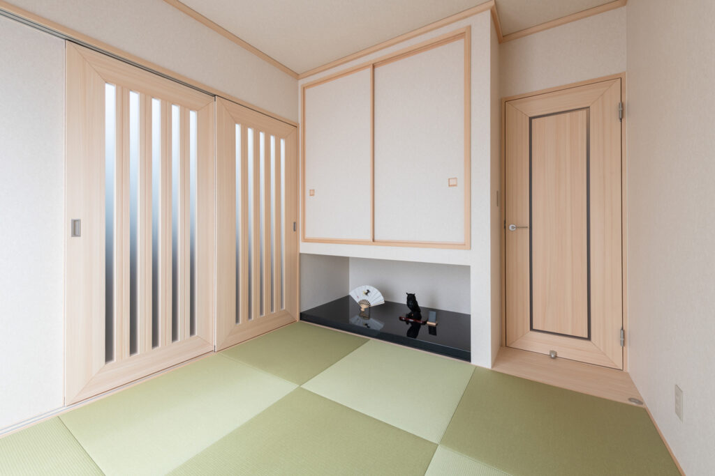 5LDKの注文住宅の和室