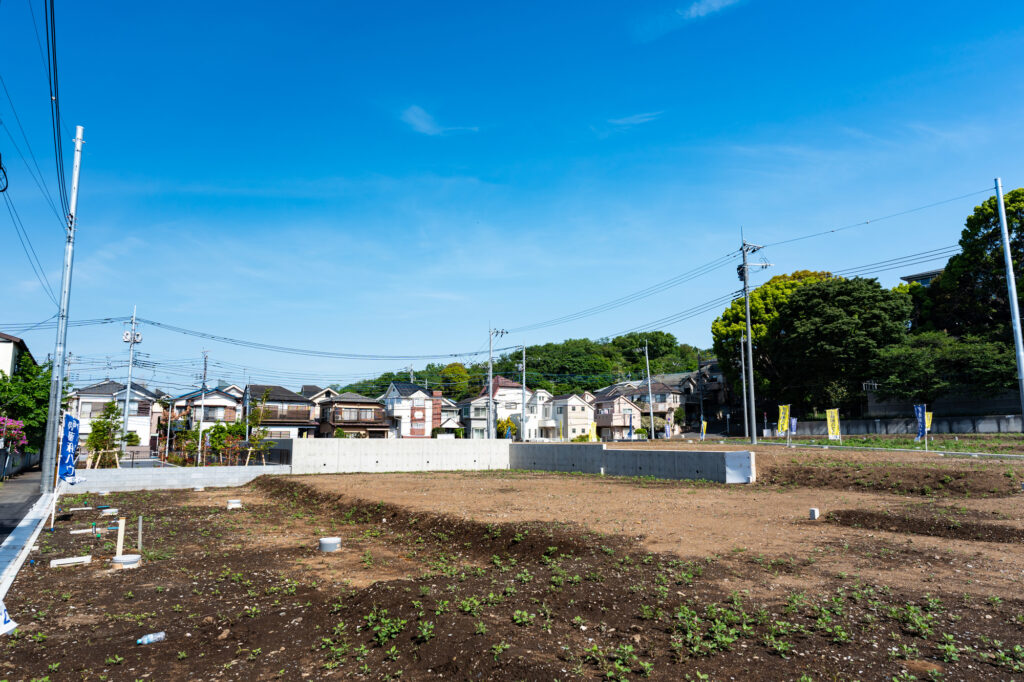 100坪の造成地