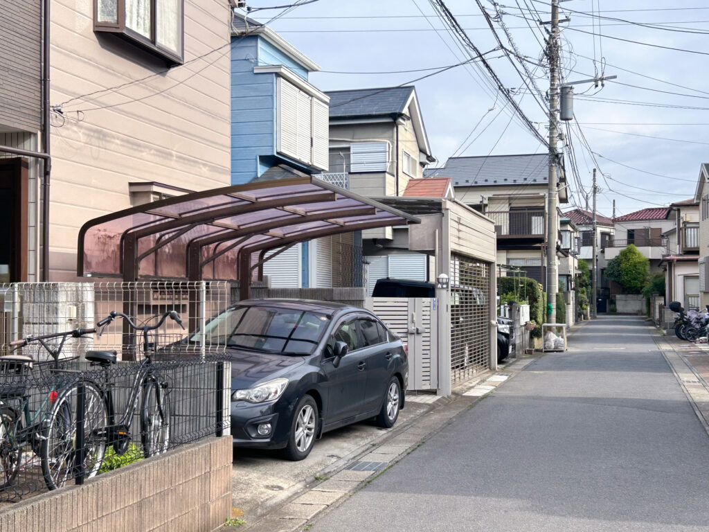 第二種低層住居専用地域の街並み